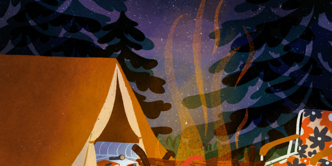 camping nocturne CloHEY