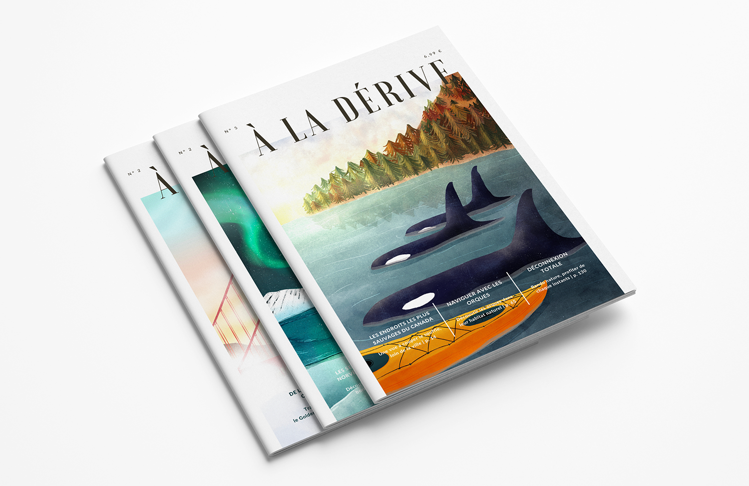magasine illustration couverture canada orques clohey