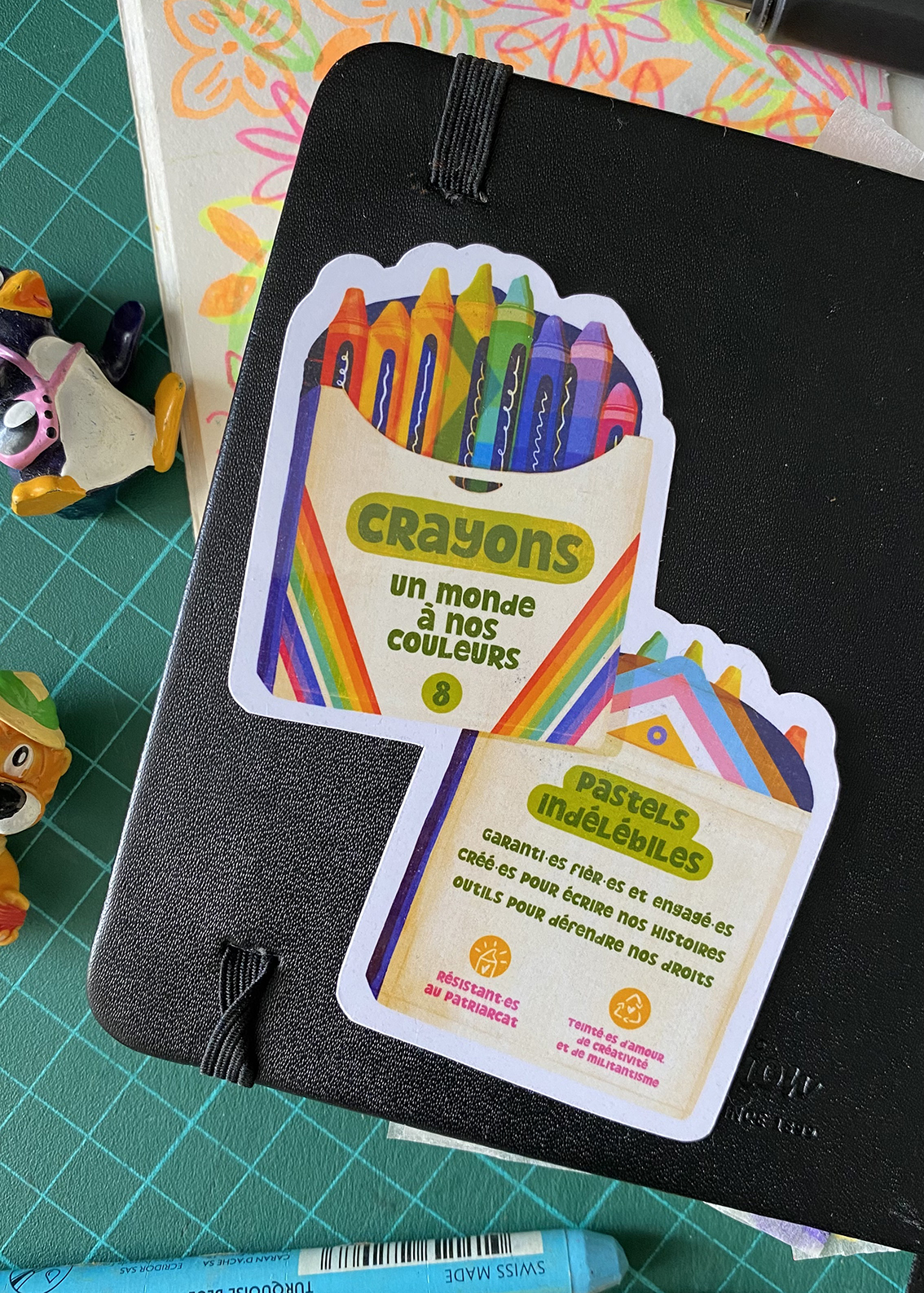 stickers creative queer crayola pastels clohey stickers creative queer crayola pastels clohey