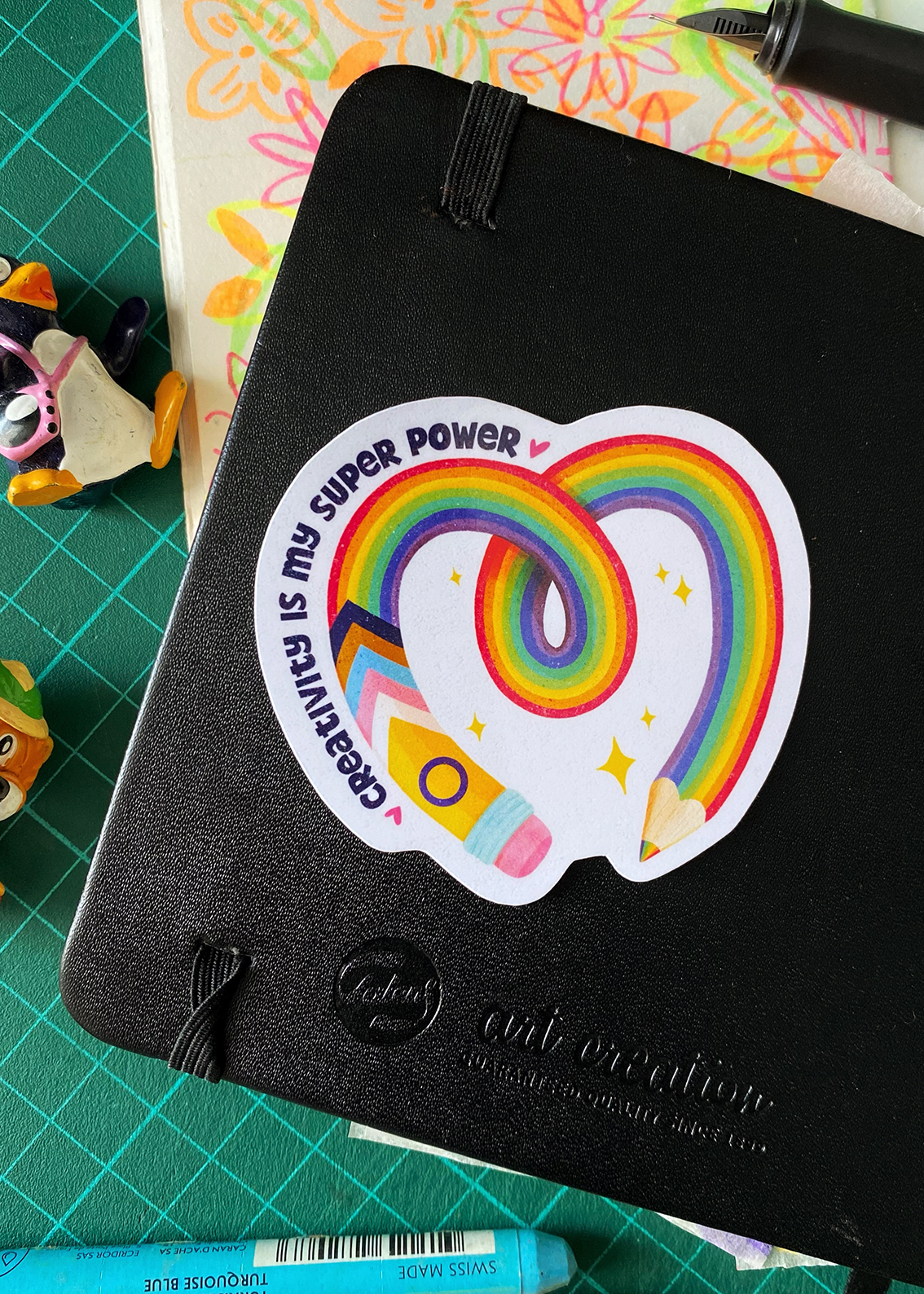 stickers creative queer creativity super power clohey stickers creative queer creativity super power clohey