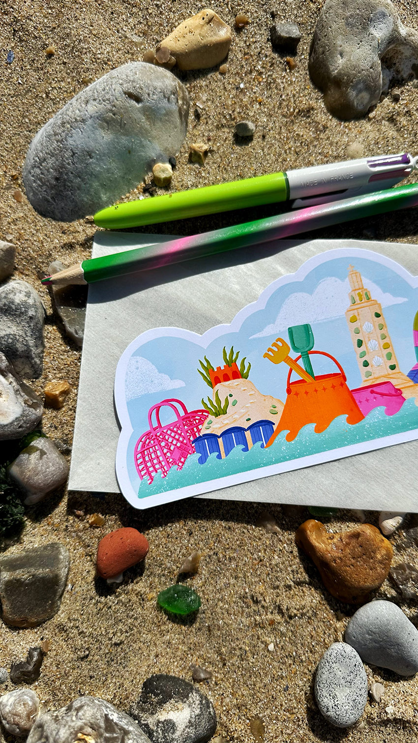 chateau de sable plage carte plage lh le havre clohey chateau de sable plage carte plage lh le havre clohey