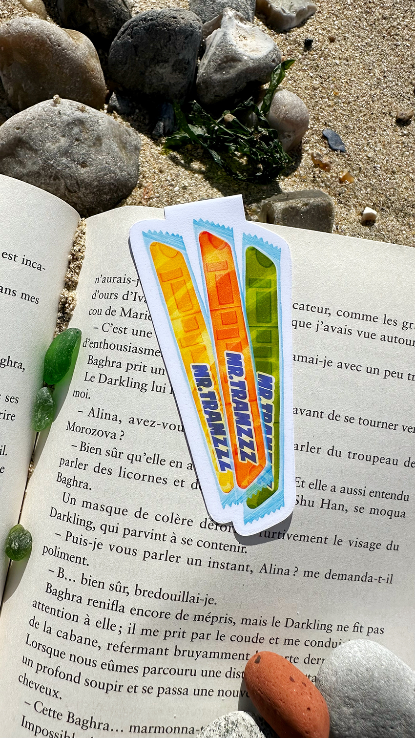 tramway glace plage marquepage aimanté lh le havre clohey tramway glace plage marquepage aimante lh le havre clohey